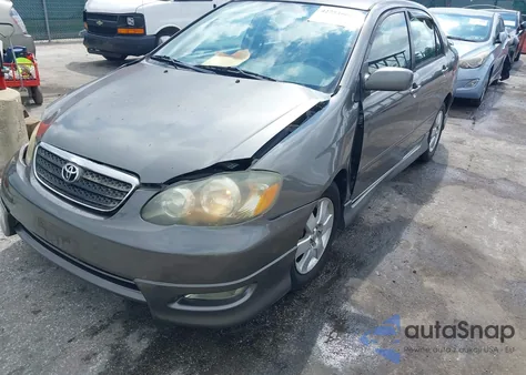 2005 Toyota Corolla S from USA, damaged, VIN 2T1BR32E45C462647